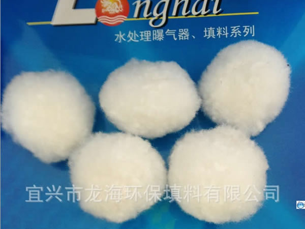 濾料、纖維球
